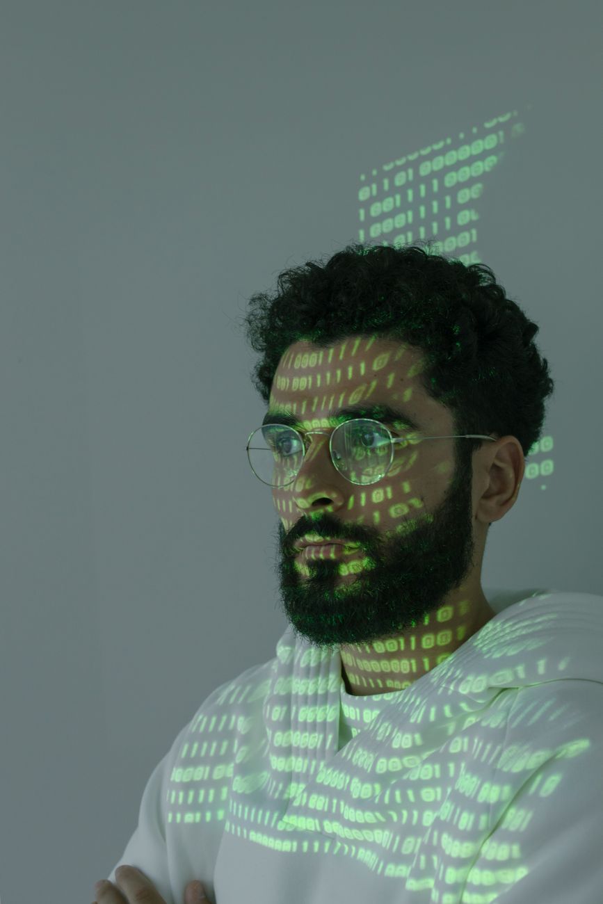 Modern professional portrait photo
